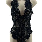 Bluebella Natalia Body Black Lace Bodysuit Womens Size 6 Photo 1