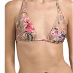 Vitamin A ππ Bikini Set Talia Top + Luciana Bottom White Ginger 8 Medium M NWT Photo 2