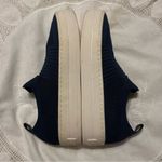 J Slides Hilo Knit Platform Slip On Shoes Women’s Size 7 Navy Blue Fabric Mesh Photo 4