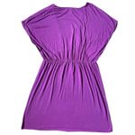 Victoria's Secret  Purplel V Neck Sundress Cover Up Size Medium Vintage 90s Photo 1