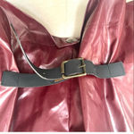 Dondup burgundy hooded rain jacket Size 42 Photo 6