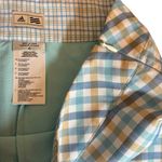 Adidas ClimaCool Golf Skirt Skort Blue White Tan Plaid Built In Shorts Woman’s 4 Photo 8