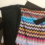 Reclaimed Vintage Wrap Mini Skirt Chevron Pattern Colorful Multicolored Retro 10 Photo 5