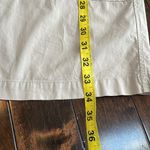 Theory  Jullitah B Split-Front Poplin Tunic Dress 3/4 Sleeve Tan Neutral Size 2 Photo 6