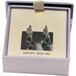 House of Harlow  Earrings Silver & Teal NWT Photo 1