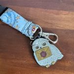 Harry Potter Gray Hedwig ID Lanyard Badge Holder With Hedwig Charm Pendant Photo 1