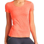 Athleta  Women's‎ Size Small Neon Orange Activewear Running Top Photo 0