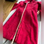 Vintage The Limited Classic Red Wool Mohair Long Dress Coat Size Small Photo 6