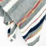 Lovestitch Fall Lagenlook Striped Open Front Wool Blend Knit Cardigan Size S Photo 4