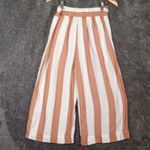 Madewell Huston Pull On Ankle Crop Pants Linen Viscose Blend Vacation Small Photo 2