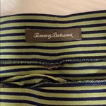 Tommy Bahama Green and Navy Striped Maxi Skirt Photo 1