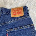 Levi's  550 Cutoff Jean Shorts Sz 31 Factory Cutoffs Photo 3