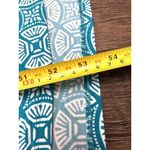 st. john's bay  PL Sleeveless Maxi Dress Teal White Coastal Resort Cruise Beachy Photo 6