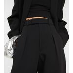 WARDROBE.NYC x Hailey Bieber Trouser Pants in Black Medium New Womens Barrel Photo 10
