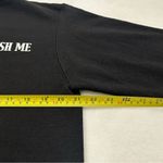 Champion Eco Authentic Black Polish Me Pullover Crewneck Sweatshirt Adult Size M Photo 6