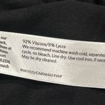 Eileen Fisher  Skirt Womens XS Pull On Midi Stretch Black Curved Hem Minimalist Photo 2