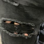 No Boundaries NOBO high rise waist straight relaxed fit distressed jeans junior’s Size 9 Photo 8