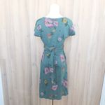 Toad & Co Womens Wrap Dress Size S Green Floral Boho Cottage Outdoor Casual Photo 5