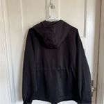 Good American  hooded black Volume jacket Photo 4