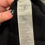 Good American Aquarius Zodiac Sweatshirt Size 3 (L) Black Graphic Crewneck NWOT Photo 2