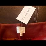 NWT Le Glace Wine Mini Skirt Red Photo 4