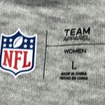 NFL  New Orleans Sunday Football Women’s Short Sleeve Heather Gray T-Shirt-Large Photo 10