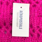 Aeropostale  Sweater Womens Large Open Knit Y2k Dopamine Mall Goth Indie Fairy Photo 10