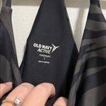 Old Navy  Active PowerSoft Crop Sports Bra Black Zebra Size L Photo 1