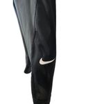 Nike Women’s Running Leggings Dri Fit Pants Black Ladies Athletic Sz M - flaw Photo 6