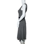 Boden Womens‎ 4R Navy White Striped Sleeveless Dress Nautical Preppy Coastal Blue Size 4 Photo 2