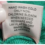 Philosophy Green V-Neck Sweater Classic Soft Knit Long Sleeve Pullover Size S Photo 4