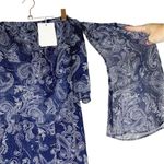 The Jetset Diaries Midnight Paisley Print Romper Size Small Blue New Photo 5