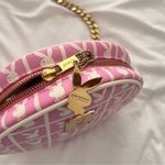 Playboy Rare x Joyrich Pink Monogram Crossbody Bag Gold Chain Round Purse Photo 4