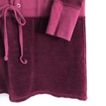 Juicy Couture Y2K Purple Velour Long Sleeve Dress. Size Small Photo 4
