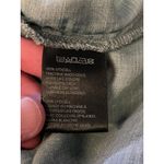 BDG  Shirt Womens Small Blue Lyocell Chambray Button Front Tunic Top Embroidered Photo 6