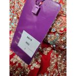 Abby Paris Tulle w/Embroidery Formal Gown Dress Size 2 Red Photo 10