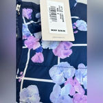 Peter Millar NEW Ladies  Outdoor/Golf Hybrid Quilted Navy Floral Full Zip Jacket Photo 4