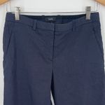 Theory  Womens Dress Pants Straight Leg Slacks‎ Lined Stretch Navy Blue Size 2 Photo 1
