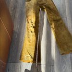 Brown Suede Women's Jeans Size 30 Photo 12