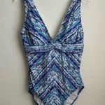 Contours By Coco Reef One Piece Swim Blue Purple 14 38 B/C Photo 0