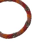 Sashka Bracelet Handmade Boho Chic Crochet Beaded Roll Photo 1