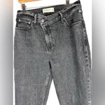 Abercrombie & Fitch Abercrombie 90’s slim Straight Ultra High Rise Crossover Waistband Jeans size 27 Photo 4