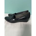 Aerosoles A2 Size 9 Black Leather Womens Shoes Slip on S-438 Photo 2
