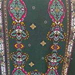 Anthropologie Fig & Flower Boho Peasant Blouse Top Size Petite Medium Photo 4