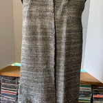 EUC New York & Company gray sequin detail sweater scarf Photo 0