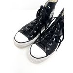 Converse Black Leather High Top Platform Photo 5