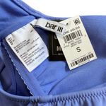 Bar III Core Solids Cowl Cutout Periwinkle Purple Monokini One Piece Swim NWT S Photo 7