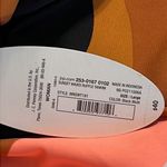 MYNAH womens size large sunset waves ruffle tankini removable padding NWT Black Photo 7