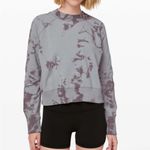 Lululemon athletica Gray Tie-Dye Sweatshirt Size 6 Photo 0