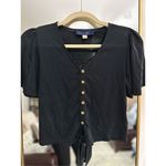 Francesca’s top Black Size XXS Photo 3